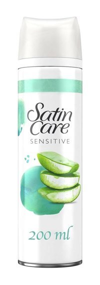 Gillette Satin Care Hassas Ciltler 200 ml Tıraş Jeli