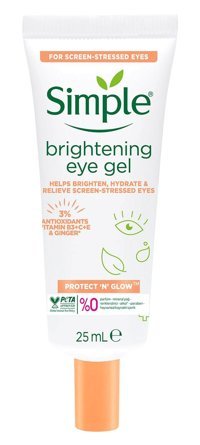 Simple Protect 'N' Glow Aydınlatıcı Tüm Ciltler İçin C Vitaminli Göz Altı Krem Tüp 25 ml