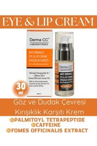 Derma CC Laboratories Anti Wrinkle Tüm Ciltler İçin Göz Çevresi Krem Pompalı 30 ml