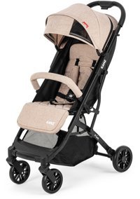 Kanz E-go Katlanabilir Tek Elle Kapanan Tam Yatar Kabin Tipi Puset Bebek Arabası Bej