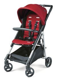 Peg Perego Katlanabilir Tek Elle Kapanan 360 Derece Dönen Tam Yatar Puset Bebek Arabası Siyah