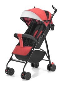 Hallow Katlanabilir Kabin Tipi Bebek Arabası Kırmızı