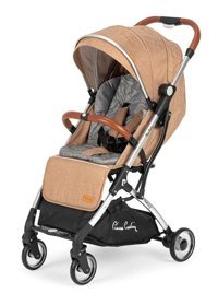 Pierre Cardin Yeehoo Katlanabilir Tek Elle Kapanan 360 Derece Dönen Tam Yatar Kabin Tipi Puset Bebek Arabası Bej