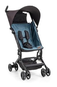 Baby2Go 24140 Katlanabilir Tek Elle Kapanan 360 Derece Dönen Tam Yatar Puset Bebek Arabası Mavi
