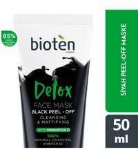 Bioten Detox Peel Off Nemlendirici Krem Yüz Maskesi