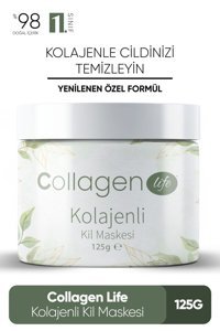 Collagen Life Akne Ve Siyah Nokta Karşıtı Kolajenli Killi Nemlendirici Krem Yüz Maskesi