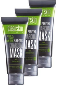 Avon Clearskin Pure Shine Nemlendirici Krem Yüz Maskesi