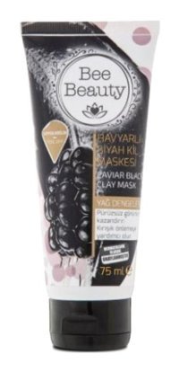 Bee Beauty Havyarlı Siyah Killi Nemlendirici Krem Yüz Maskesi