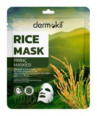 Dermokil Rice Nemlendirici Krem Yüz Maskesi