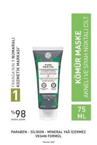 Yves Rocher Pure Menthe Nemlendirici Krem Yüz Maskesi