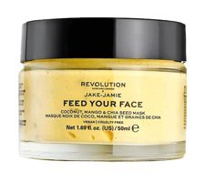 Revolution Skincare X Jake Jamie Coconut Mango ve Chia Nemlendirici Krem Yüz Maskesi