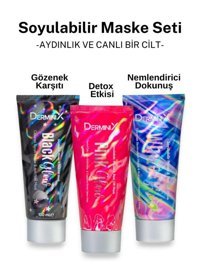 Derminix Glow Nemlendirici Soyulabilir Jel Yüz Maskesi