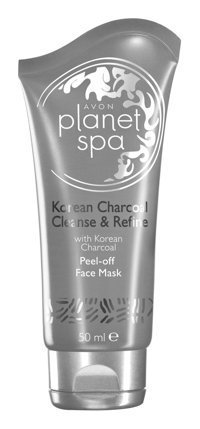 Avon Planet Spa Korean Charcoal Nemlendirici Soyulabilir Krem Yüz Maskesi