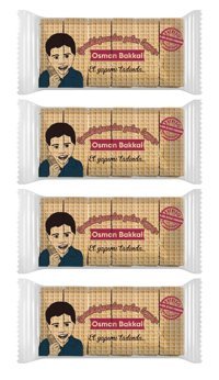 Tudobranco Osman Bakkal Gofret 4x140 gr