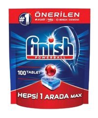 Finish Hepsi Bir Arada Tablet Bulaşık Makinesi Deterjanı 4x100 Adet