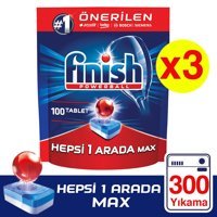 Finish Powerball Tablet Bulaşık Makinesi Deterjanı 300 Adet