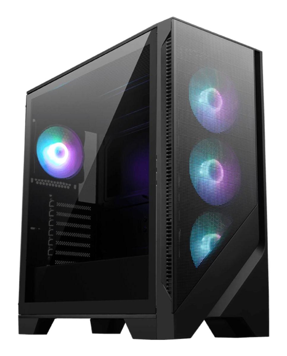 Msi Mag Forge M320R RGB 3 Fanlı Siyah Dikey Mid Tower Oyuncu Bilgisayar Kasası