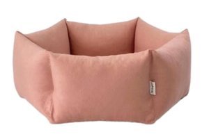 Pet Comfort Tokyo Yıkanabilir Tek Fonksiyonlu 70 cm Sepet Kedi Yatağı Pembe