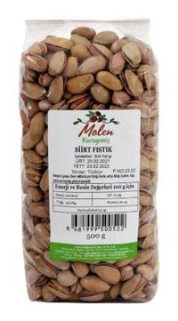 Molen Kabuklu Siirt Tane Antep Fıstığı 2x500 gr