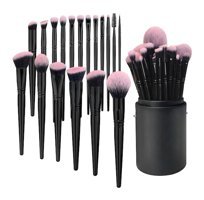 Hallow 18'li Allık Eyeliner Far Makyaj Fırçası Seti