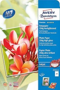 Avery Zweckform A4 32.5 gr 6 Yaprak 1 Top Şeffaf Yapışkanlı Kağıt
