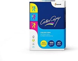 Clairefontaine 4283C A4 120 gr 50 Yaprak Renkli 1 Top Koyu Gri Renkli Kağıt