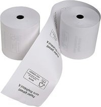 Exacompta 43817E A5 1.67 gr Çizgisiz 10 Rulo Beyaz Kasa Rulosu