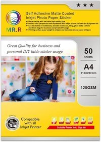 Dıkaca A4 25 gr 50 Yaprak Desenli 1 Top Kırmızı Ödül Kağıdı