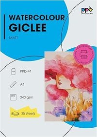 Bleidruck A4 80 gr 20 Yaprak Renkli 1 Top Çıkartma Kağıdı