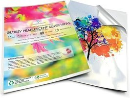 Wakihong A4 29.5 gr 20 Yaprak Holografik 1 Top Çok Renkli Etiket Kağıdı