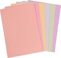 Hapinary A4 29 gr 100 Yaprak Desenli 1 Top Çok Renkli Sertifika Kağıdı