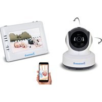 Weewell WMV870 Hareket Sensörlü Gece Görüşlü Dijital 4.3 inç Ekranlı Kablosuz HD Bebek Kamerası