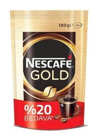 Nescafe Gold Paket Granül Kahve 2x180 gr