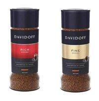 Davidoff Kavanoz Granül Kahve 100 gr + Davidoff Fine Aroma Kavanoz Granül Kahve 100 gr
