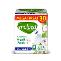 Molped Pure&Soft İnce 30'lu Hijyenik Ped