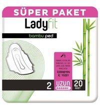 Lady Fit Bambu İnce 20'li Hijyenik Ped
