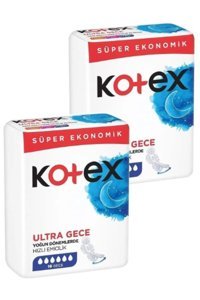 Kotex Ultra Gece Ultra İnce 16'lı Hijyenik Ped 2 Adet
