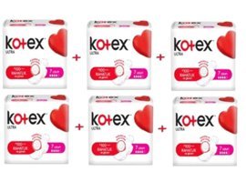 Kotex Ultra Uzun Ultra İnce 7'li Hijyenik Ped 6 Adet