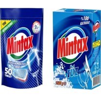 Mintax Tablet Bulaşık Makinesi Deterjanı 50 Adet
