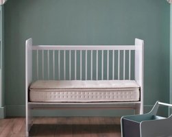 Bellona Natural Baby Dikdörtgen Pamuk 70x120 cm Anne Yanı Bebek Yatağı