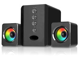 Cankypu D-202 RGB USB Kablolu 2+1 Bilgisayar Hoparlörü