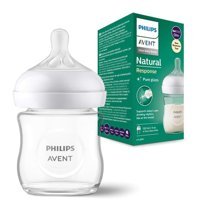 Philips Avent Natural SCY930/01 Cam Gaz Yapmayan Antikolik Yenidoğan Yavaş Akışlı 0+ Ay Şeffaf Biberon 120 ml