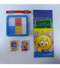 Brons Raylı Plastik Abaküs