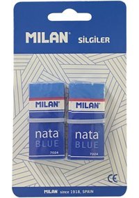 Milan Nata 7024B Büyük Boy Mavi Sınav Silgi
