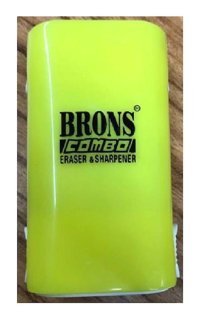 Brons BR281 Büyük Boy Sarı Silgi