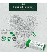 Faber Castell 187254 Orta Boy Yeşil Silgi