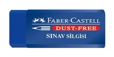 Faber Castell 187136 Küçük Boy Mavi Sınav Silgi