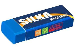 Silka Büyük Boy Mavi Sınav Silgi