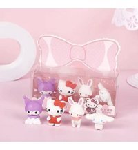 10 Parmak 1921 Kawai Sanrio Küçük Boy Çok Renkli Silgi