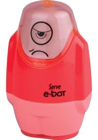 Serve Deep E-Bot Orta Boy Kırmızı Silgi